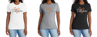 TILLICUM ELEMENTARY STAFF LADIES T-SHIRT (HEART)