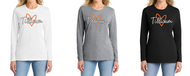 TILLICUM ELEMENTARY STAFF LADIES LONGSLEEVE TEE LPC54LS (HEART)
