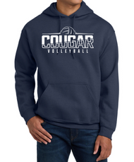 CASCADE CHRISTIAN HS VOLLEYBALL HOODED SWEATSHIRT 18500