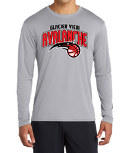 GLACIER VIEW JH BASKETBALL DRI-FIT LONGSLEEVE T-SHIRT PC380LS