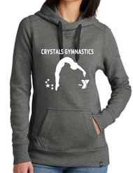 CRYSTALS GYMNASTICS LADIES NEW ERA HOODED SWEAT LNEA500