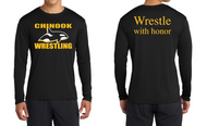 CHINOOK MS WRESTLING DRI-FIT LONGSLEEVE T-SHIRT PC380LS