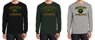 HUDTLOFF MS FUNDRAISER LONGSLEEVE  T-SHIRT PC55LS (ATHLETICS LOGO)