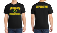 HUDTLOFF MS FUNDRAISER T-SHIRT PC55 (SUPER FAN LOGO)