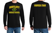 HUDTLOFF MS FUNDRAISER LONGSLEEVE T-SHIRT PC55LS (SUPER FAN LOGO)