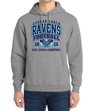 AUBURN RAVENS YOUTH FOOTBALL HOODED SWEATSHIRT PC78H