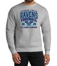 AUBURN RAVENS YOUTH FOOTBALL CREWNECK SWEATSHIRT PC78