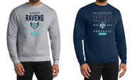AUBURN RAVENS YOUTH FOOTBALL CREWNECK SWEATSHIRT PC78
