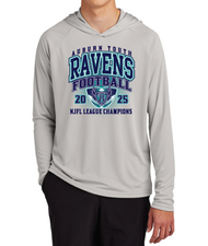 AUBURN RAVENS YOUTH FOOTBALL PULLOVER HOODED TEE PC380H