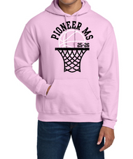 PIONEER MS BASKETBALL HOODED SWEATSHIRT 18500
