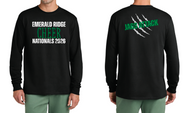 EMERALD RIDGE HS CHEER LONGSLEEVE T-SHIRT PC54LS (BLACK)