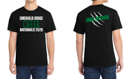 EMERALD RIDGE HS CHEER T-SHIRT PC54 (BLACK)