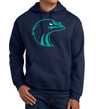 AUBURN RIVERSIDE HS TRACK & FIELD HOODED SWEATSHIRT RAVEN HEAD