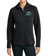 CASCADE CHRISTIAN HS TRACK & FIELD LADIES HOODED FULL-ZIP LST840