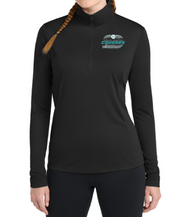 CASCADE CHRISTIAN HS TRACK AND FIELD CLUB LADIES 1/4 ZIPS PULLOVER