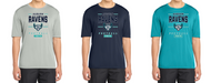 AUBURN RAVENS YOUTH FOOTBALL DRI FIT T-SHIRT  ST350