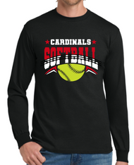 FRANKLIN PIERCE SOFTBALL LONGSLEEVE T-SHIRT 5400