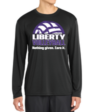 LIBERTY MS VOLLEYBALL DRIFIT LONGSLEEVE T-SHIRT ST350LS