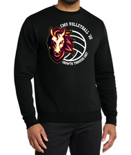 CEDARCREST MS VOLLEYBALL CREWNECK SWEATSHIRT PC78