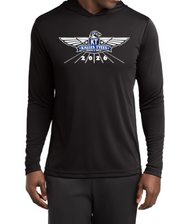 KALLES JH TRACK AND FIELD LONGSLEEVE HOODED DRI-FIT T-SHIRT ST358