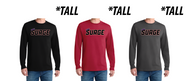 SURGE FASTPITCH TALL LONGSLEEVE T-SHIRT PC55LST