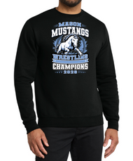 MASON MS MUSTANGS WRESTLING CREWNECK SWEATSHIRT PC78