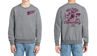 HILLSIDE ELEMENTARY JBLM YOUTH CREWNECK SWEATSHIRT 562B