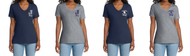 JAMES SALES ELEMENTARY STAFF 26 LADIES V-NECK T-SHIRT LPC54V