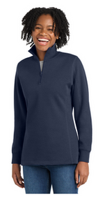 TPD LST253 LADIES 1/4 ZIP SWEATSHIRT