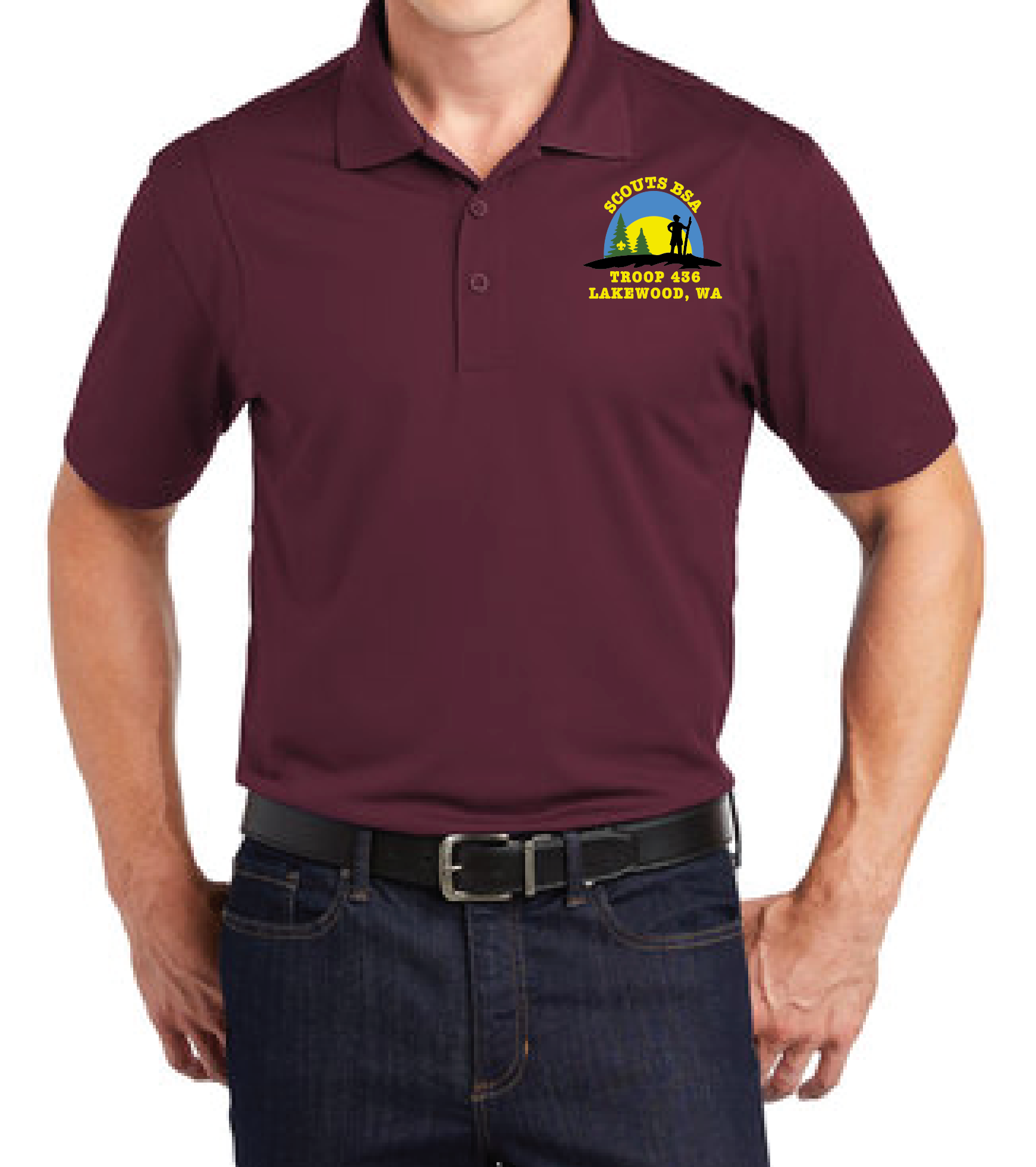 bsa polo shirt