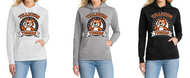 TILLICUM ELEMENTARY STAFF LADIES ADULT HOODED SWEATSHIRT LPC78H (TIGER)