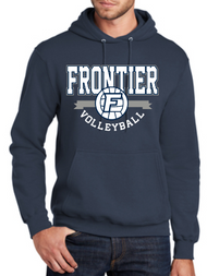 FRONTIER VOLLEYBALL HOODED SWEATSHIRT PC78H