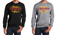 CEDARCREST MS FASTPITCH CREWNECK SWEATSHIRT