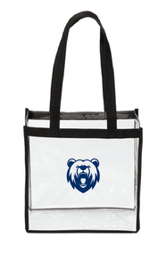OLYMPIA HS CHEER BOOSTERS CLEAR TOTE BAG
