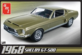 AMT634 AMT 1968 Shelby GT-500 1/25 Scale Plastic Model Kit