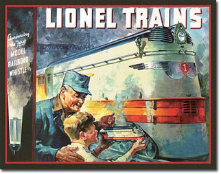 2283TS Lionel 1935 Cover Tin Sign
