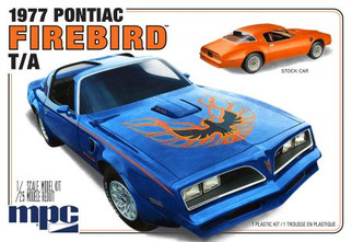 MPC916 MPC 1977 Pontiac Firebird T/A 1/25 Scale Plastic Model Kit