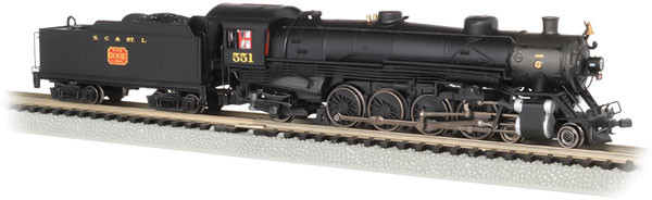 53453 N Scale Bachmann 4-8-2 Light Mountain Sound & DCC