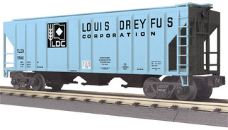 30-75625 O Scale MTH RailKing Ps-2 Discharge Hopper Car-Louis Dreyfus Corporation No. 5946