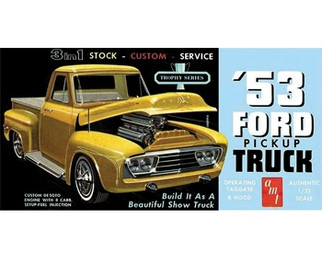 AMT882 AMT 1953 Ford Pickup 1/25 Scale Plastic Model Kit
