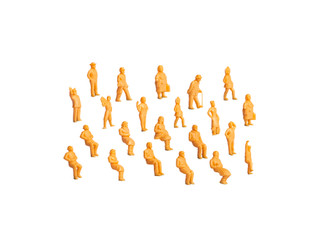 1930300 O Scale Lionel Unpainted Figures 36-Pack
