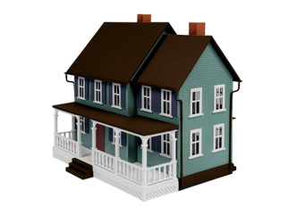1930420 O Scale Lionel Bishop House Kit