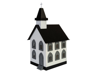 1967110 HO Scale Lionel Church Kit