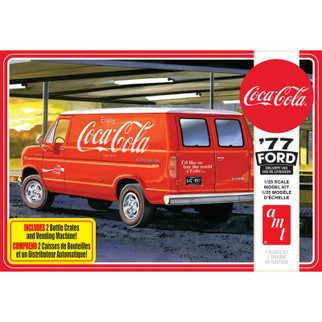 AMT 1/25 '77 フォード クルージングバン AMT 1977 Ford Cruising Van 1:25 Scale Model Kit | Auto World