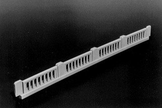 628-0104 HO Scale Rix Products Early Highway Overpass Railings (4)