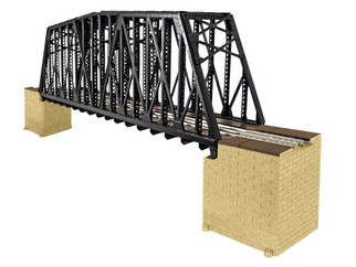 6-82110 O Scale Lionel Extended Truss Bridge