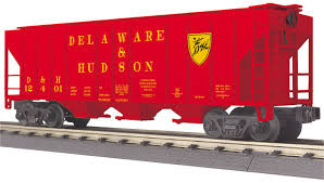 30-75660 O Scale MTH RailKing Ps-2 Discharge Hopper Car-Delaware & Hudson #12401