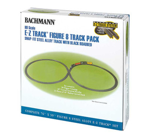 44487 HO Scale Bachmann Figure-8 Track Pack E-Z Track