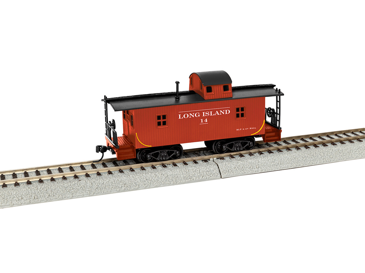 1954290 HO Scale Lionel Wood Caboose LIRR #14 - T and K Hobby
