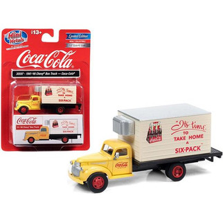 30597 HO Scale Classic Metal Works 1941-'46 Chevy Box Truck-Coca Cola